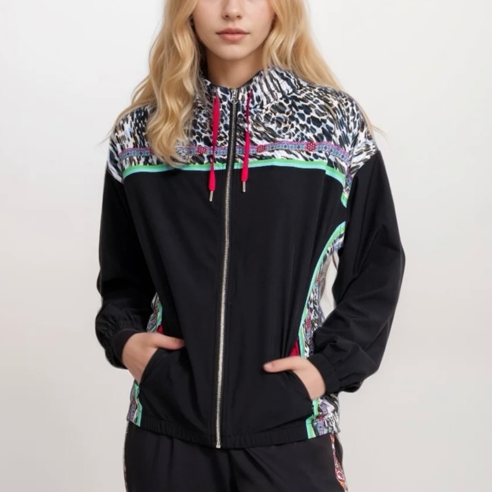 NWT - Bee Active Hooded Full Zip Jacket
